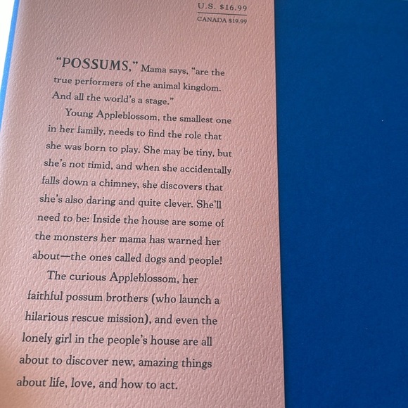 Appleblossom the Possum by Holly Goldberg Sloan Hardcover NEW - Picture 4 of 4